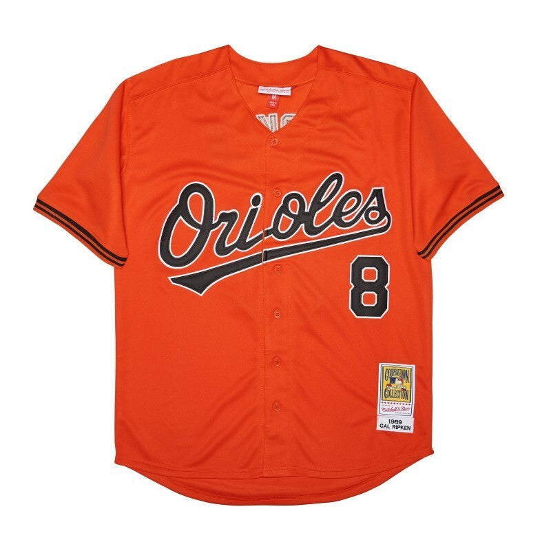 Baltimore Orioles #8 Cal Ripken Jr Style 2 Baseball Jersey baseball jersey product view 1