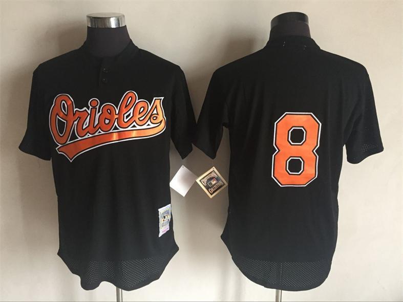 Baltimore Orioles #8 Retro Style 1 Baseball Jersey baseball jersey product view 1