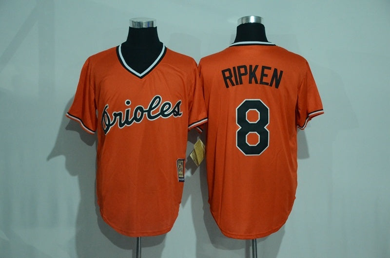 Baltimore Orioles #8 Retro Style 2 Baseball Jersey baseball jersey product view 1