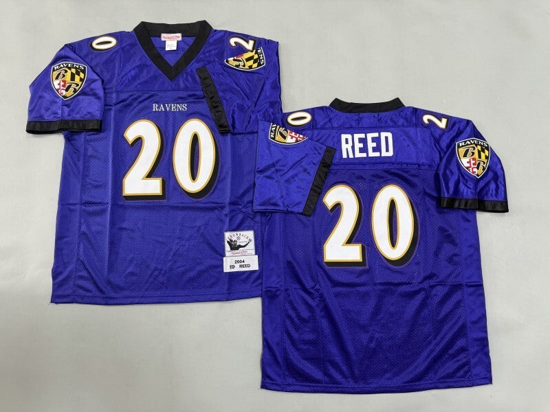 Baltimore Ravens #20 Ed Reed Baltimore Ravens Style 5 Football Jersey football jersey product view 1