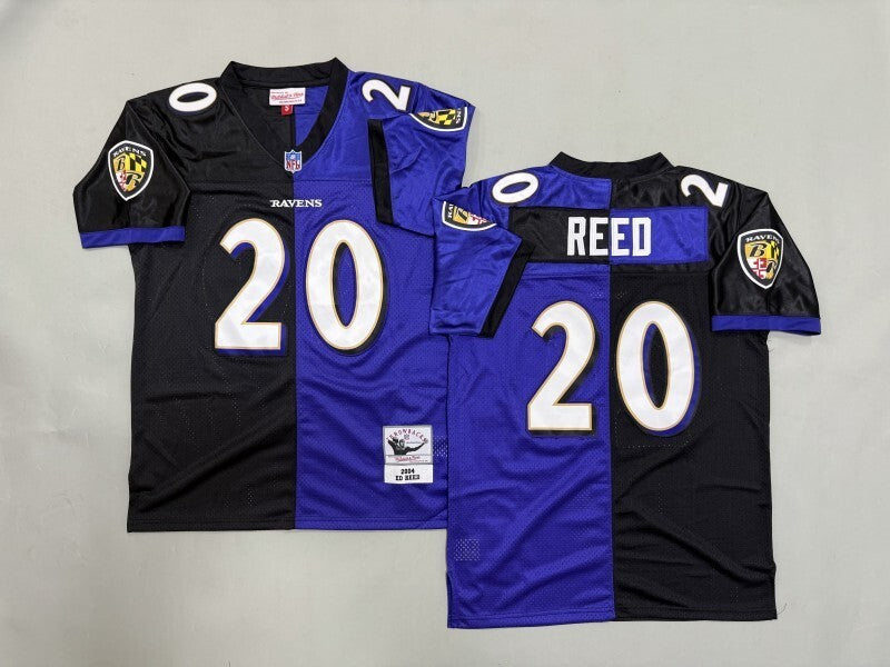 Baltimore Ravens #20 Ed Reed Baltimore Ravens Style 7 Football Jersey football jersey product view 1