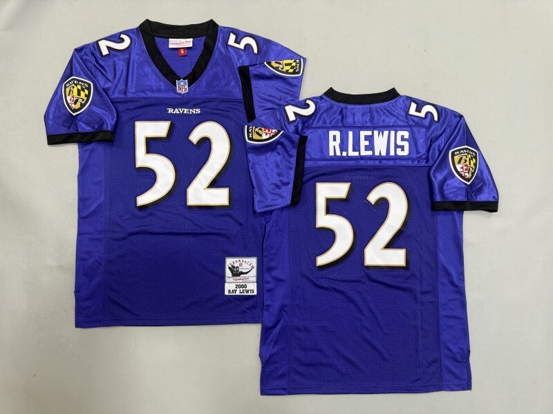 Baltimore Ravens #52 Ray Lewis Baltimore Ravens Style 3 Football Jersey football jersey product view 1