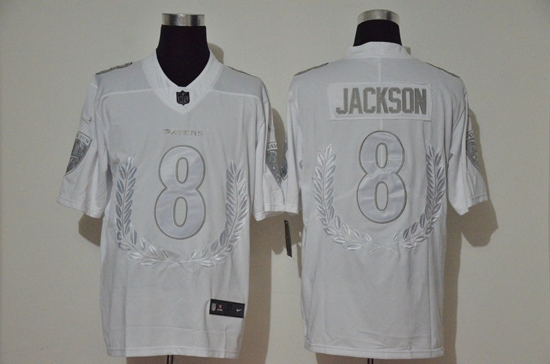 Baltimore Ravens #8 Lamar Jackson Style 2 Football Jersey football jersey product view 1