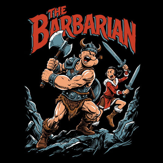 Barbarian And The Belle Unisex T-shirt, Sweatshirt, Hoodie, Long Sleeve Tee - T-Shirt, Sweatshirt, Hoodie