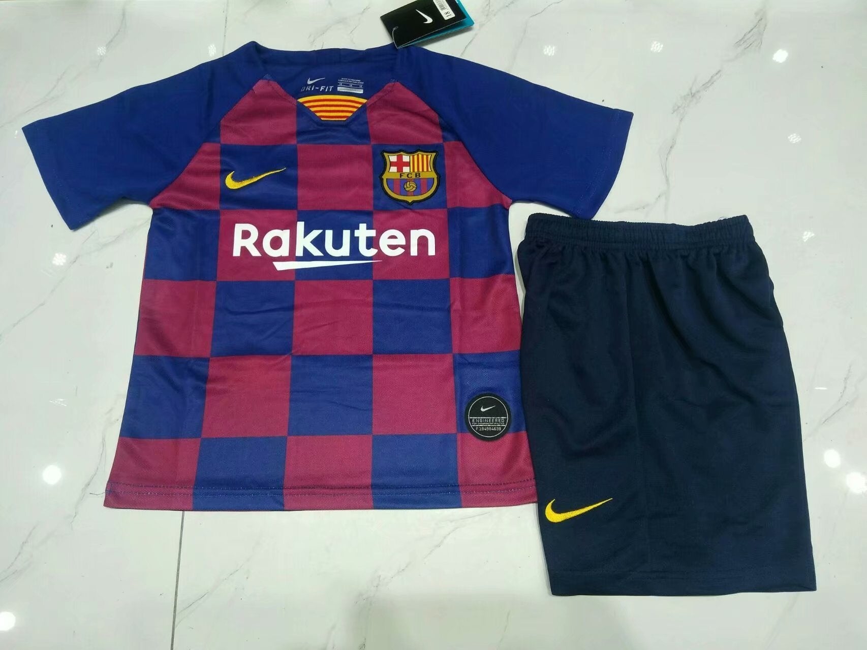 Barcelona Barcelona Style 1 Soccer Jersey sports jersey product view 1