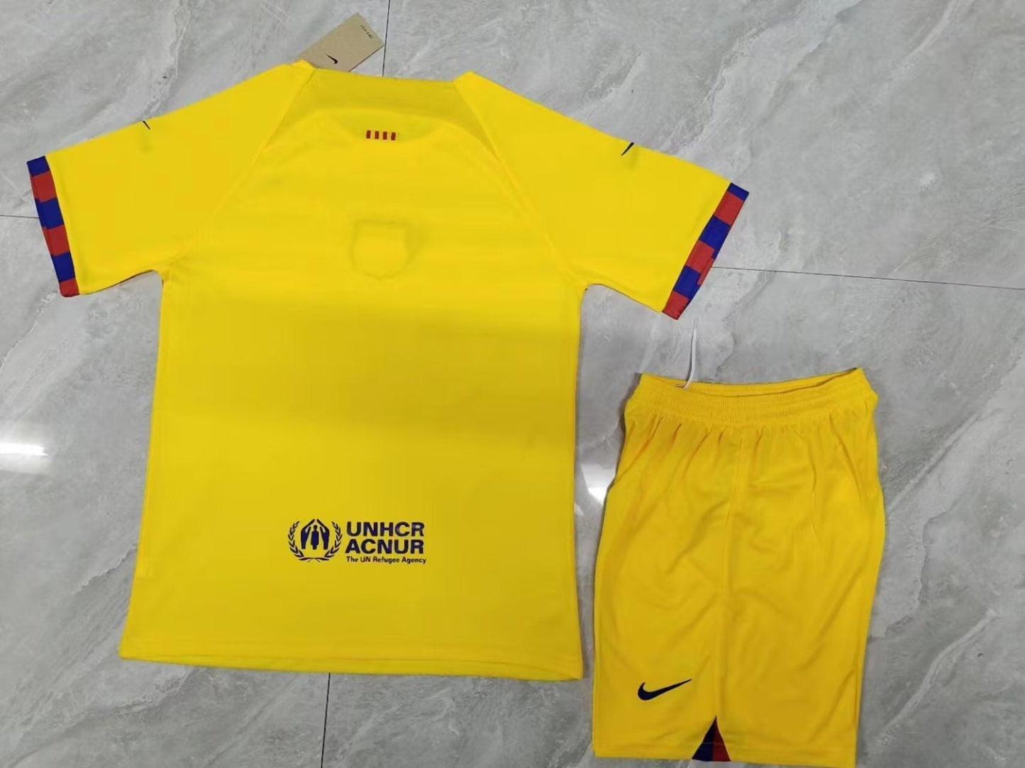 Barcelona Style 1 Soccer Jersey sports jersey product view 1