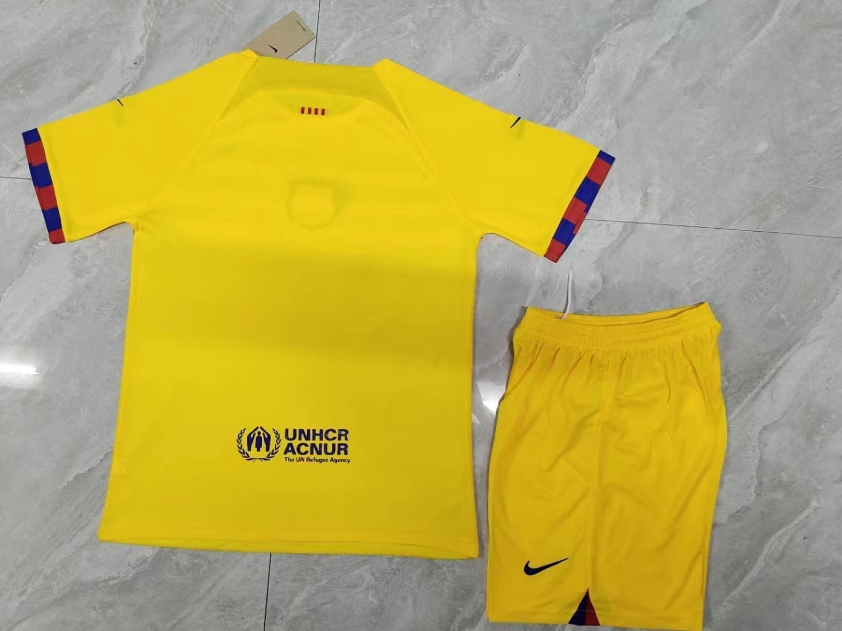 Barcelona Style 1 Soccer Jersey sports jersey product view 1