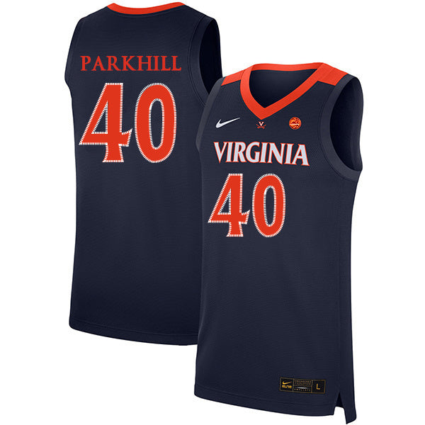 Barry Parkhill 40 Navy College Football Jersey football jersey product view 1