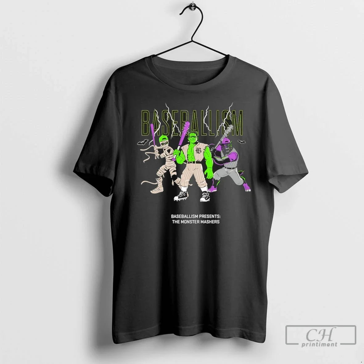 Baseballism Presents The Monster Mashers T Shirts Unisex T-shirt, Sweatshirt, Hoodie, Long Sleeve Tee - T-Shirt, Sweatshirt, Hoodie