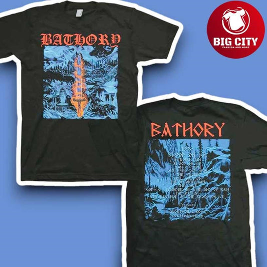 Bathory Blood on Ice 1996 Two Sided Shirt Unisex T-shirt, Sweatshirt, Hoodie, Long Sleeve Tee - T-Shirt, Sweatshirt, Hoodie