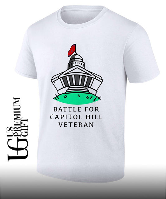 Battle For Capitol Hill Veteran shirt Unisex T-shirt, Sweatshirt, Hoodie, Long Sleeve Tee - T-Shirt, Sweatshirt, Hoodie
