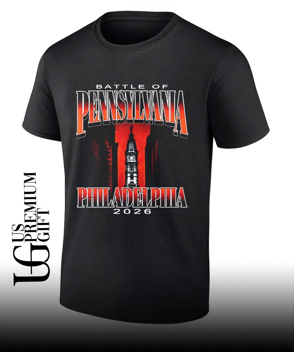 Battle of Pennsylvania 2026 Philadelphia Flyers NHL Playoffs shirt Unisex T-shirt, Sweatshirt, Hoodie, Long Sleeve Tee - T-Shirt, Sweatshirt, Hoodie