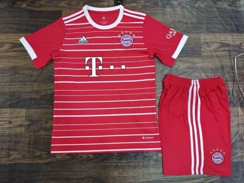 Bayer Munich 22-23 Black Youth 1 Style 2 Soccer Jersey sports jersey product view 1