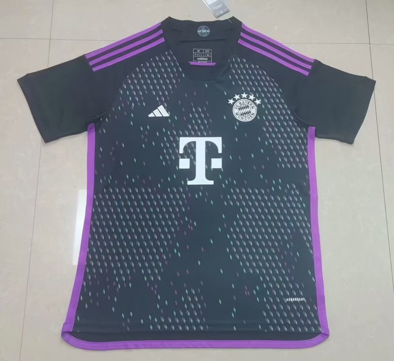 Bayer Munich 23-34 Black Thai Edition Style 4 Soccer Jersey sports jersey product view 1