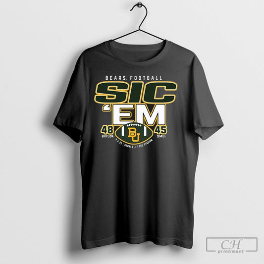 Baylor Bears Beat Smu Score 2025 Unisex T-shirt, Sweatshirt, Hoodie, Long Sleeve Tee - T-Shirt, Sweatshirt, Hoodie