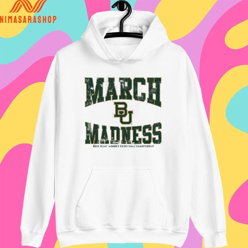 Baylor Bears WBB 2026 March Madness NCAA Women's - Adult & Kids T-Shirts, Sweatshirts & Hoodies apparel design preview 2