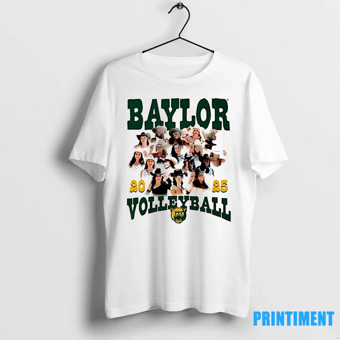 Baylor Womens Volleyball Team Collage 2025 Tshirts Sweater Unisex T-shirt, Sweatshirt, Hoodie, Long Sleeve Tee - T-Shirt, Sweatshirt, Hoodie