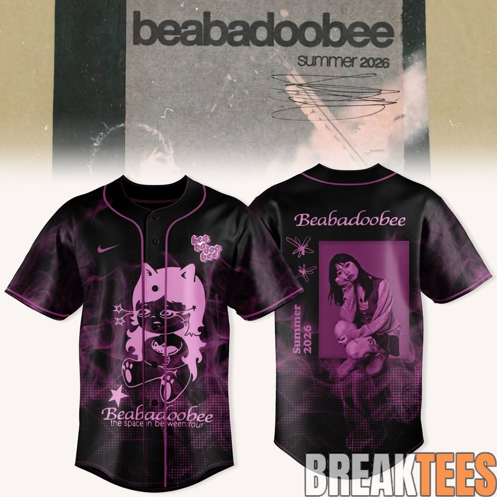Beabadoobee Midnight Bloom 2026 Summer Tour Jersey Unisex T-shirt, Sweatshirt, Hoodie, Long Sleeve Tee - T-Shirt, Sweatshirt, Hoodie