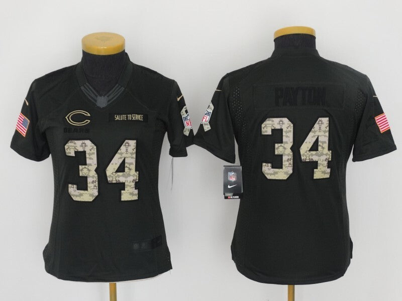 Bears Bears (Women's) Style 1 Football Jersey football jersey product view 1