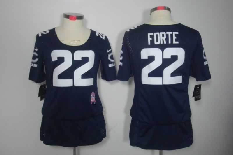 Bears Bears (Women's) Style 10 Football Jersey football jersey product view 1