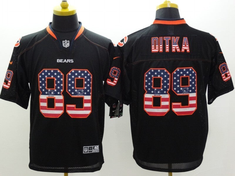 Bears Style 1 Football Jersey football jersey product view 1