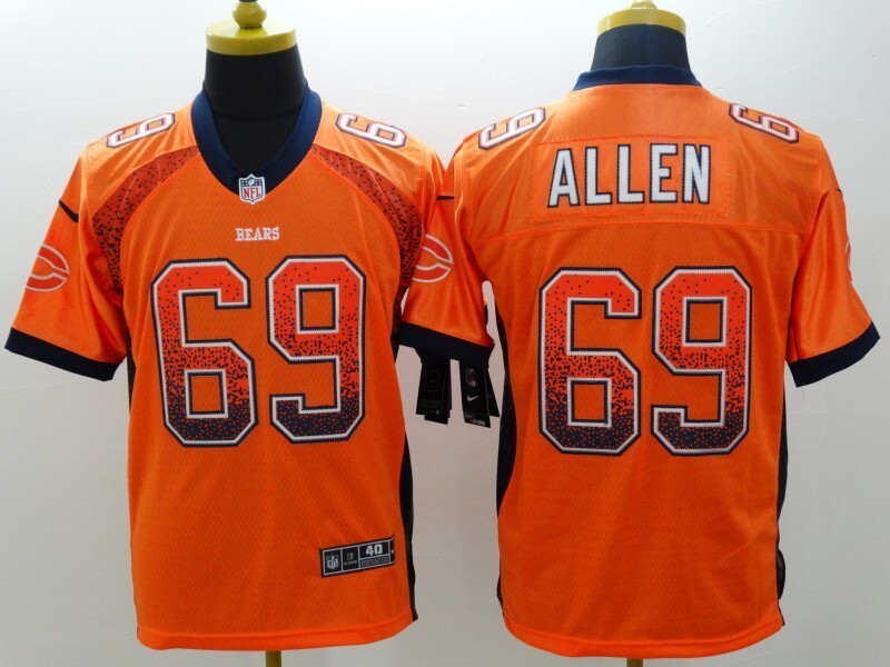 Bears Style 10 Football Jersey football jersey product view 1