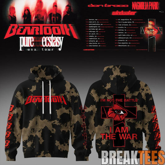 Beartooth Pure Ecstasy Tour 2026 Hoodie Unisex T-shirt, Sweatshirt, Hoodie, Long Sleeve Tee - T-Shirt, Sweatshirt, Hoodie