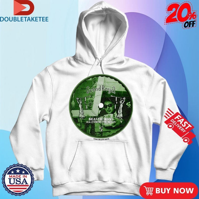 Beastie Boys Grand Royal Ill Communication Record - Adult & Kids T-Shirts, Sweatshirts & Hoodies apparel design preview 2