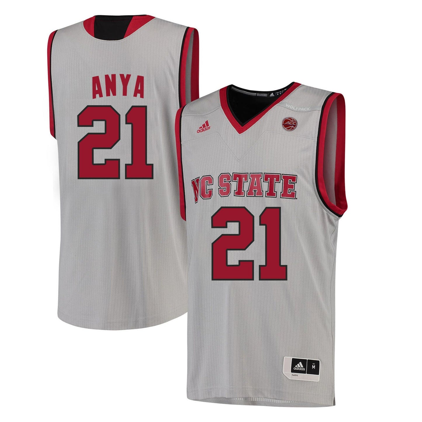 BeeJay Anya 21 White College Football Jersey football jersey product view 1