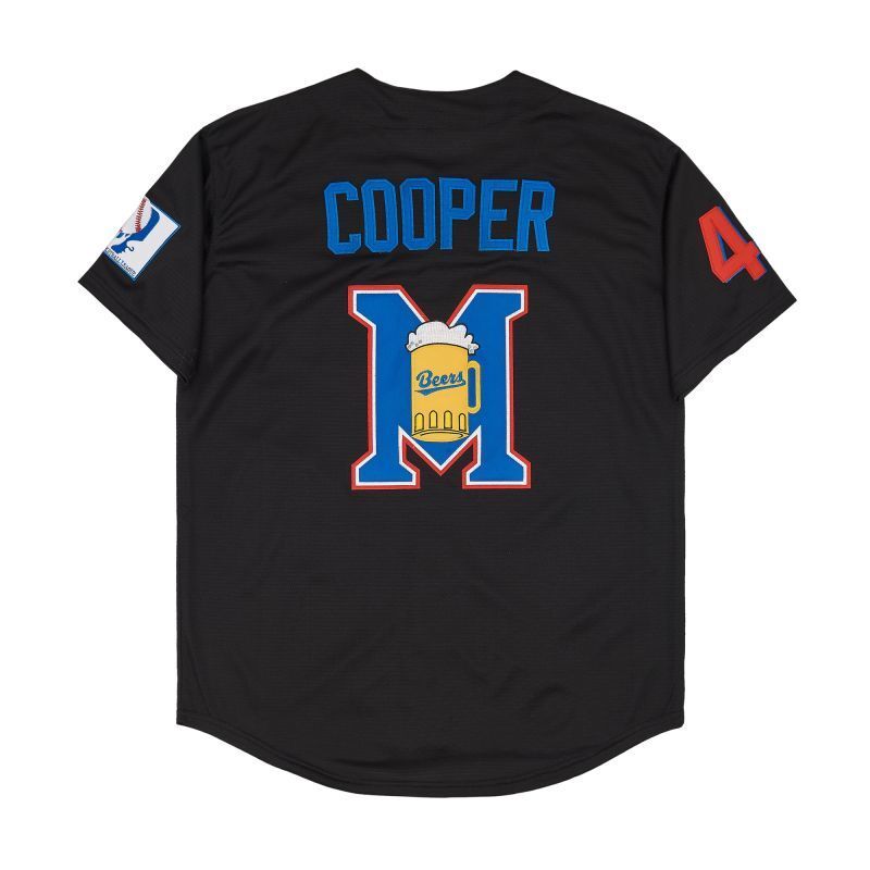 Beers Movie #44 Joe Coop Cooper Style 4 College Football Jersey football jersey product view 1