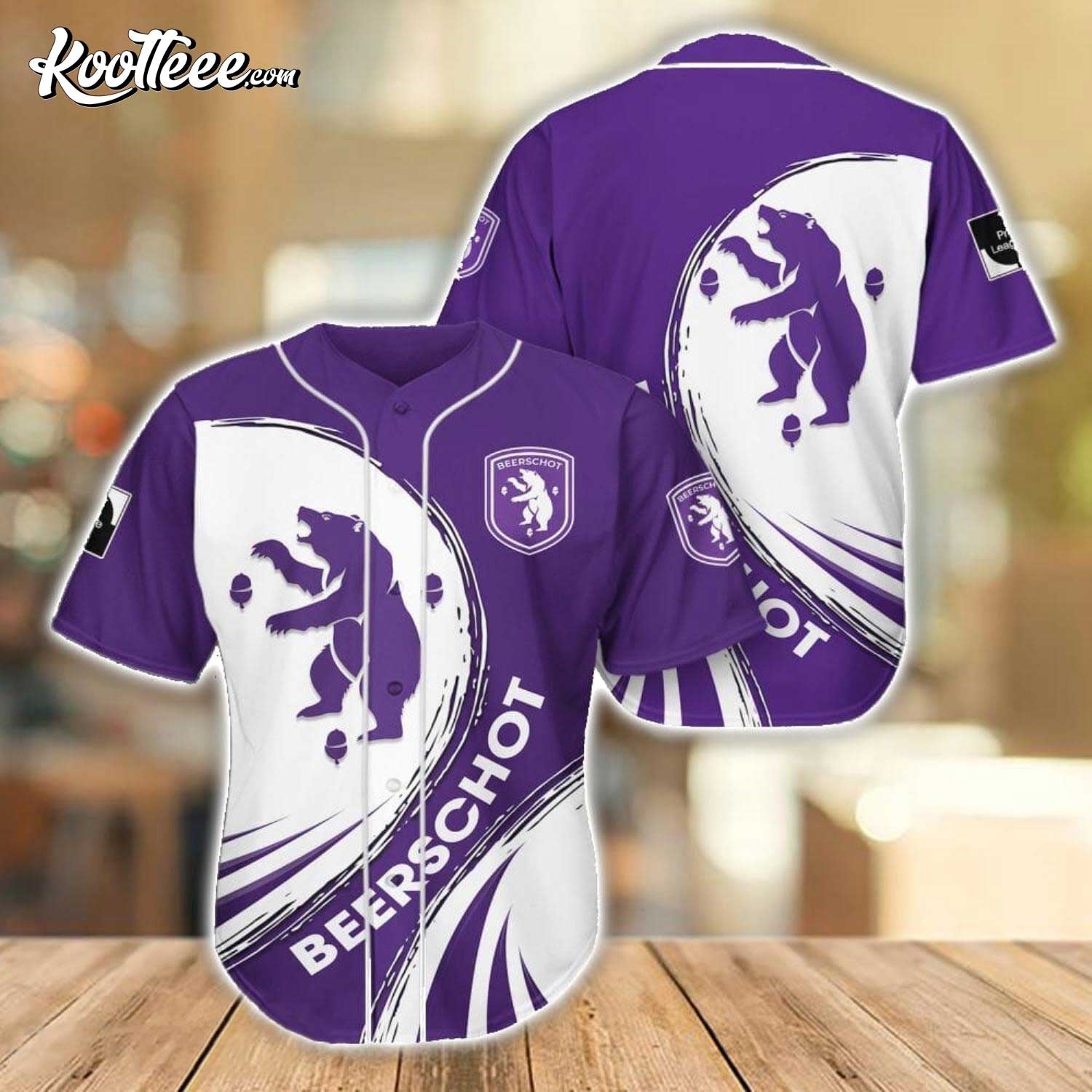 Beerschot VA Sport Team Gift Baseball Jersey baseball jersey product view 1