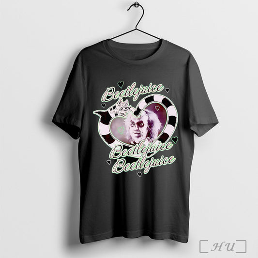 Beetlejuice Sandworm Heart T Shirt Unisex T-shirt, Sweatshirt, Hoodie, Long Sleeve Tee - T-Shirt, Sweatshirt, Hoodie