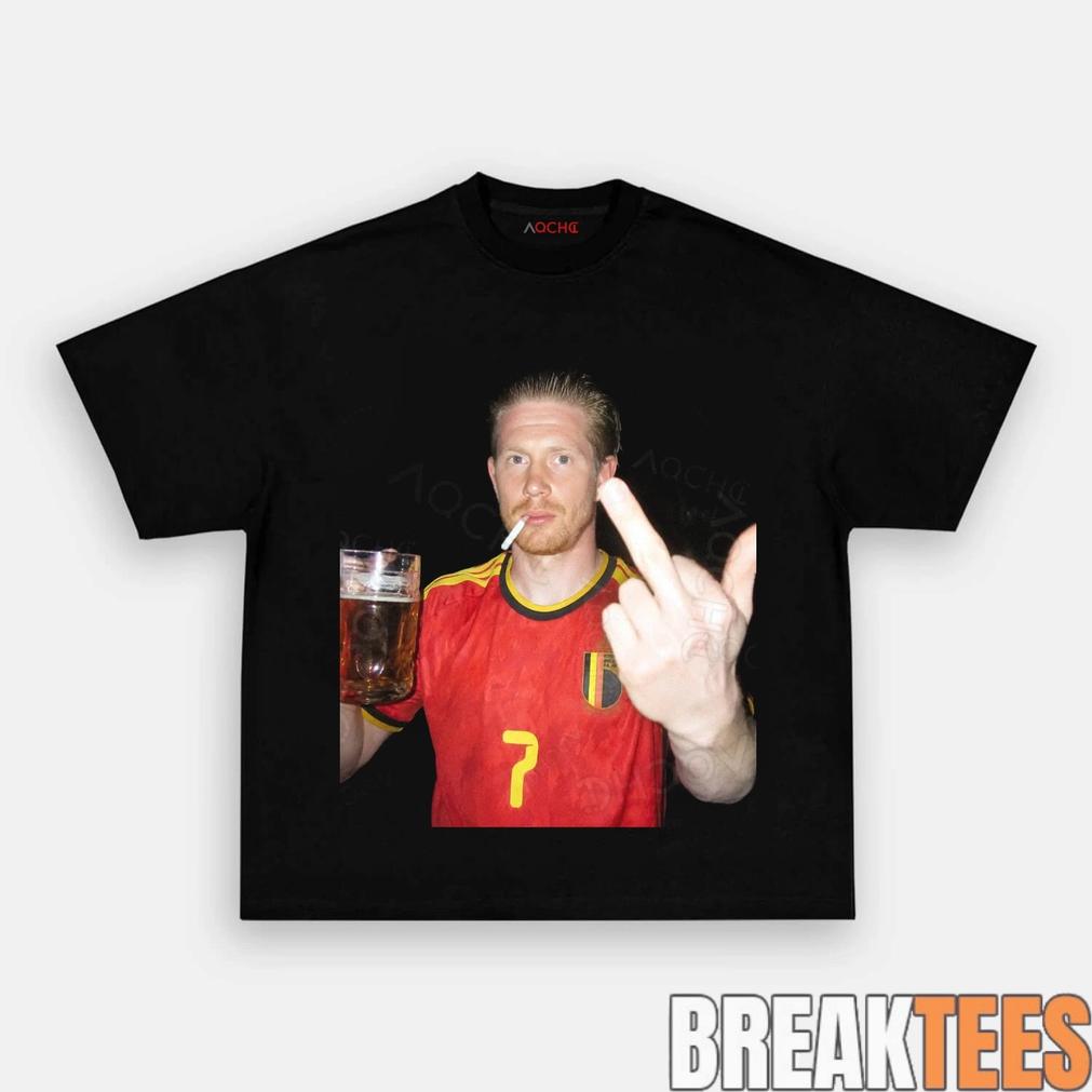 Belgium Football Team De Bruyne Drunk Tee Unisex T-shirt, Sweatshirt, Hoodie, Long Sleeve Tee - T-Shirt, Sweatshirt, Hoodie
