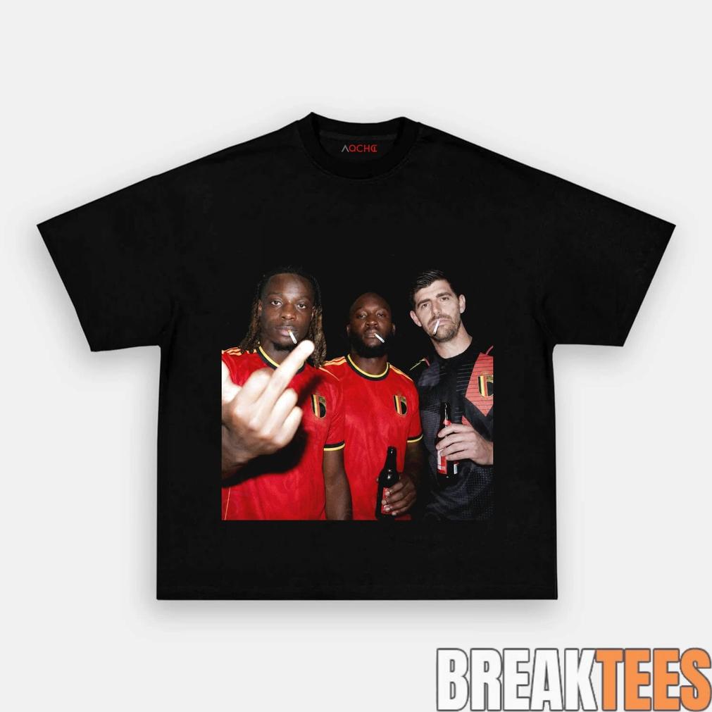 Belgium Football Team Three Wise Drunks Tee Unisex T-shirt, Sweatshirt, Hoodie, Long Sleeve Tee - T-Shirt, Sweatshirt, Hoodie
