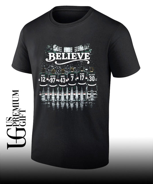Believe Minnesota Wild Hockey 2026 Playoffs shirt Unisex T-shirt, Sweatshirt, Hoodie, Long Sleeve Tee - T-Shirt, Sweatshirt, Hoodie