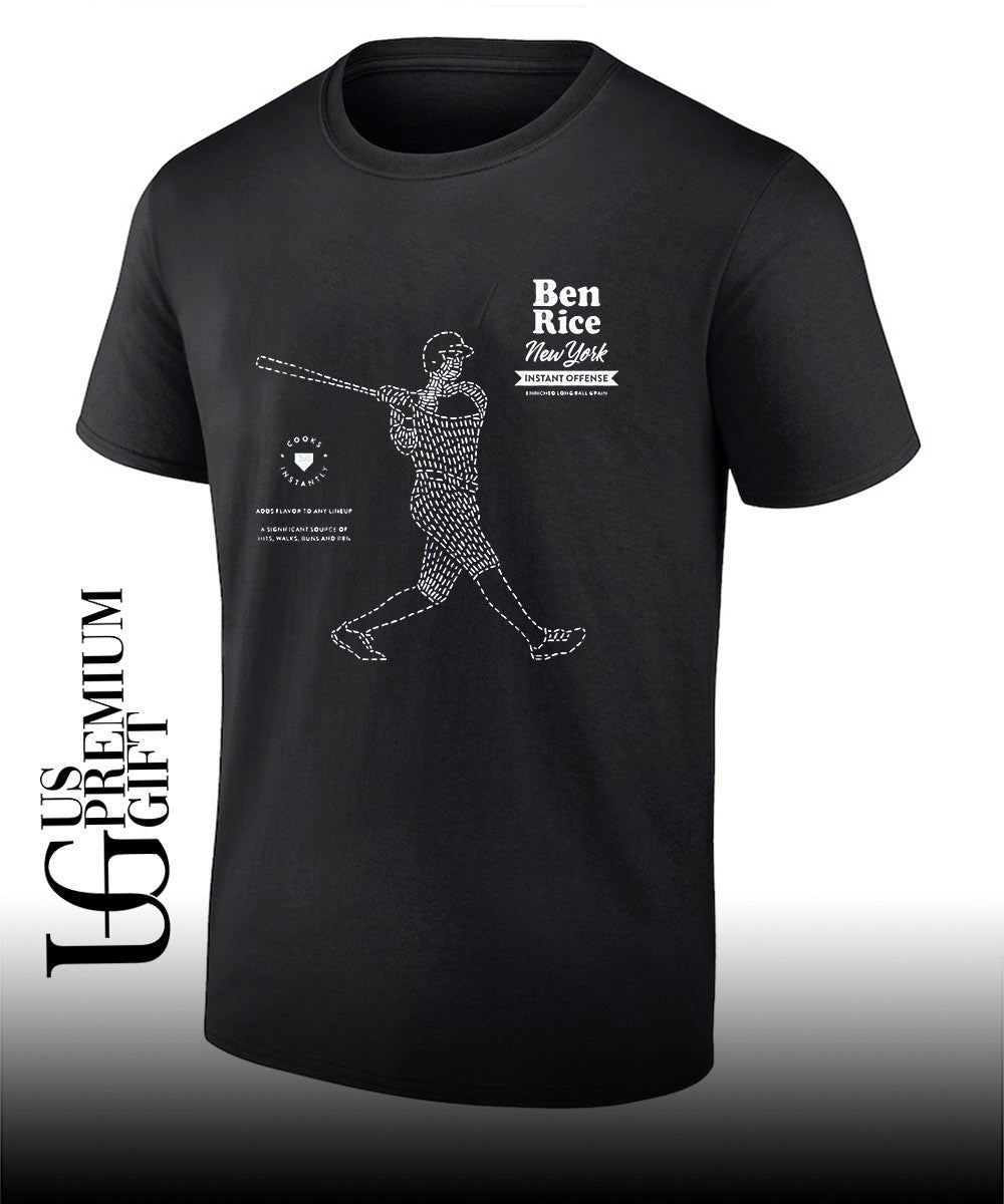 Ben Rice Instant Offense New York Yankees baseball shirt Unisex T-shirt, Sweatshirt, Hoodie, Long Sleeve Tee - T-Shirt, Sweatshirt, Hoodie