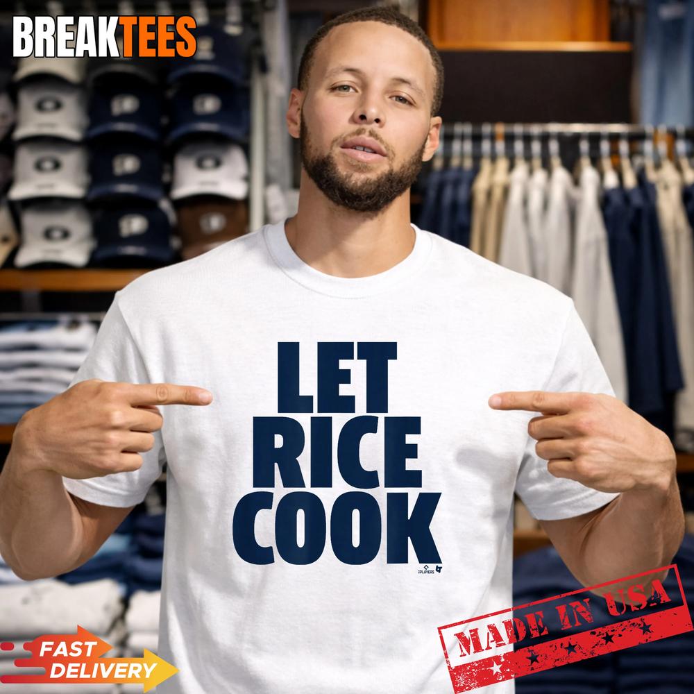 Ben Rice Let Rice Cook New York Baseball T-Shirt Unisex T-shirt, Sweatshirt, Hoodie, Long Sleeve Tee - T-Shirt, Sweatshirt, Hoodie