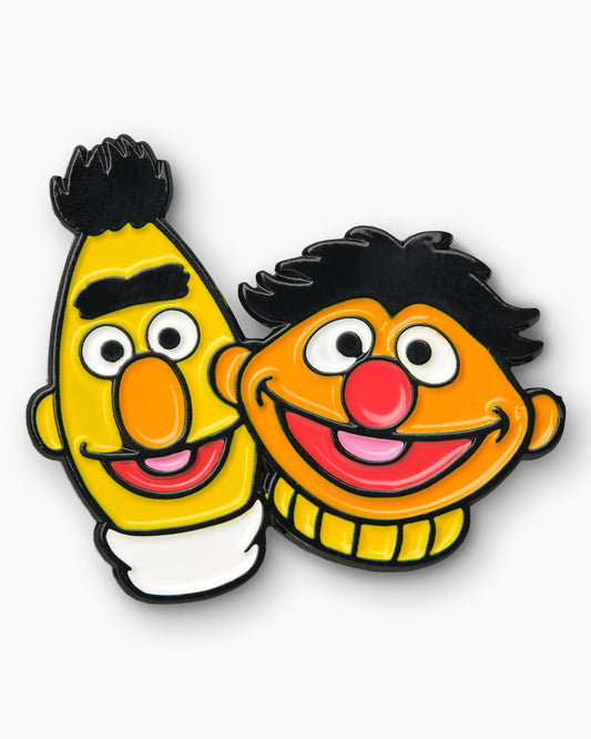 Bert & Ernie Enamel Pin Unisex T-shirt, Sweatshirt, Hoodie, Long Sleeve Tee - T-Shirt, Sweatshirt, Hoodie