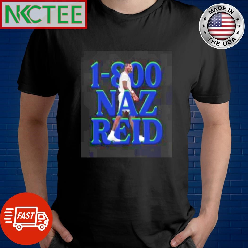 Best 1-800 Naz Reid shirt Unisex T-shirt, Sweatshirt, Hoodie, Long Sleeve Tee - T-Shirt, Sweatshirt, Hoodie