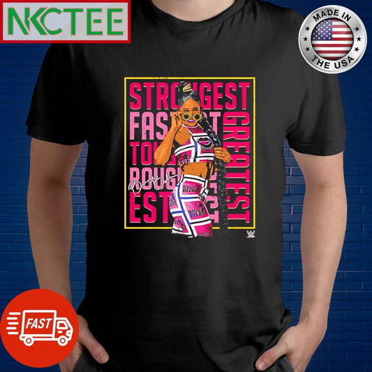 Best Bianca Belair Greatest Pose Strongest signature shirt Unisex T-shirt, Sweatshirt, Hoodie, Long Sleeve Tee - T-Shirt, Sweatshirt, Hoodie