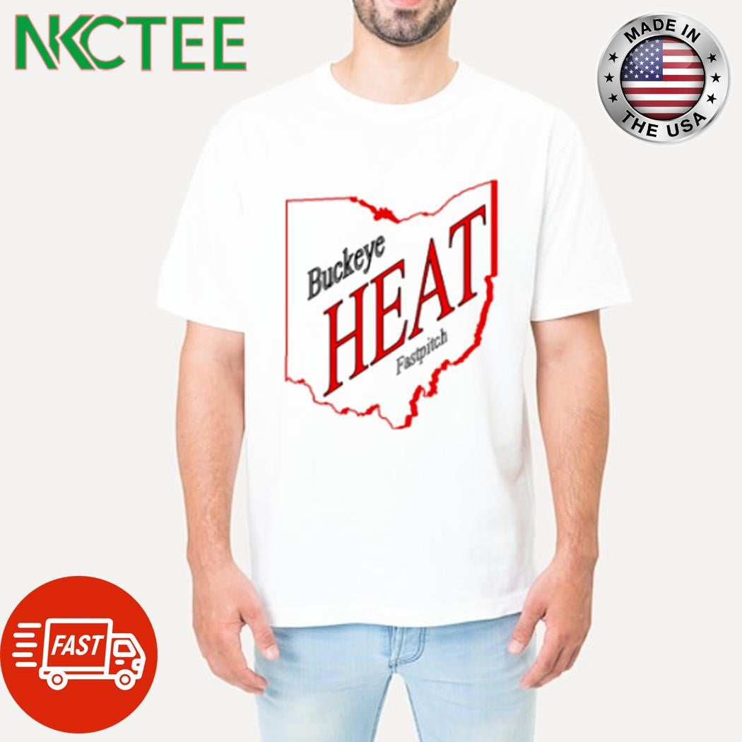 Best Buckeye Heat Fastpitch shirt Unisex T-shirt, Sweatshirt, Hoodie, Long Sleeve Tee - T-Shirt, Sweatshirt, Hoodie