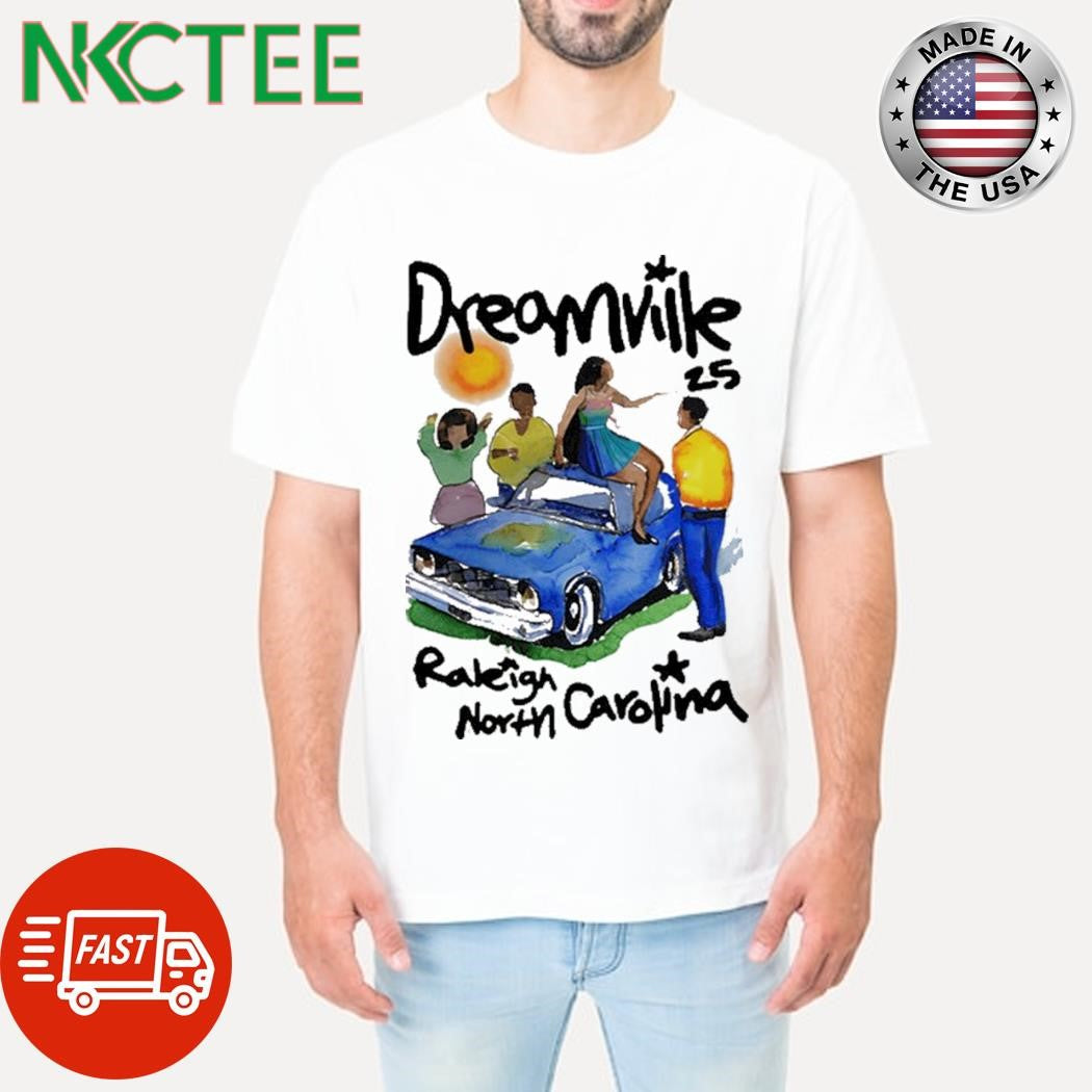 Best Dreamville Festival Hometown Cream Raleigh North Carolina 2025 Shirt Unisex T-shirt, Sweatshirt, Hoodie, Long Sleeve Tee - T-Shirt, Sweatshirt, Hoodie