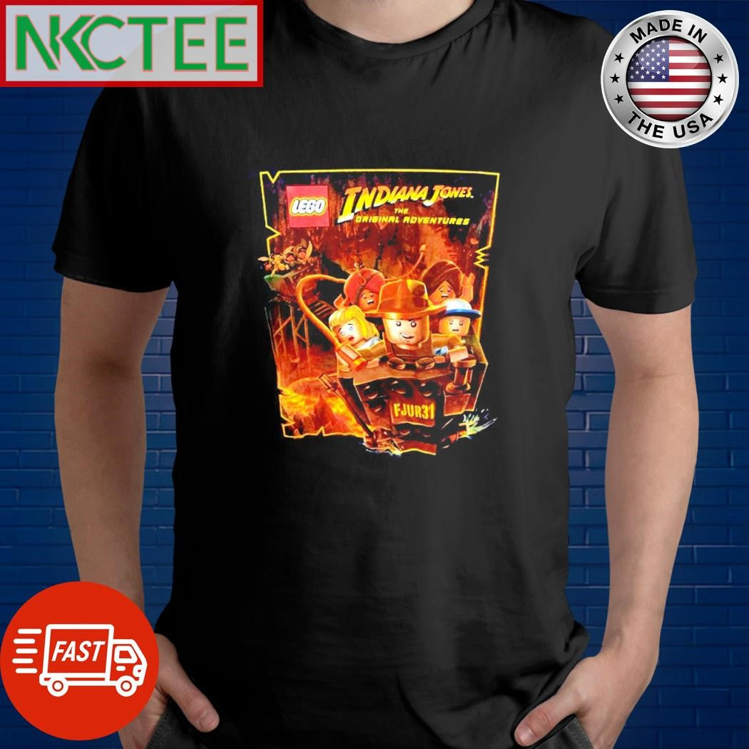 Best Indiana Jones The Original Adventure FJUR31 Lego shirt Unisex T-shirt, Sweatshirt, Hoodie, Long Sleeve Tee - T-Shirt, Sweatshirt, Hoodie