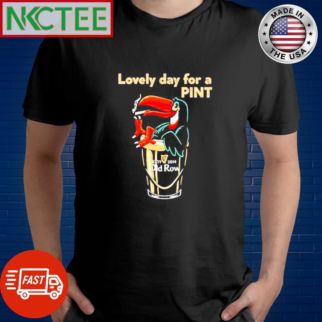 Best Lovely day for a PINT ESTd 2014 The Irish Party Bird beer shirt Unisex T-shirt, Sweatshirt, Hoodie, Long Sleeve Tee - T-Shirt, Sweatshirt, Hoodie