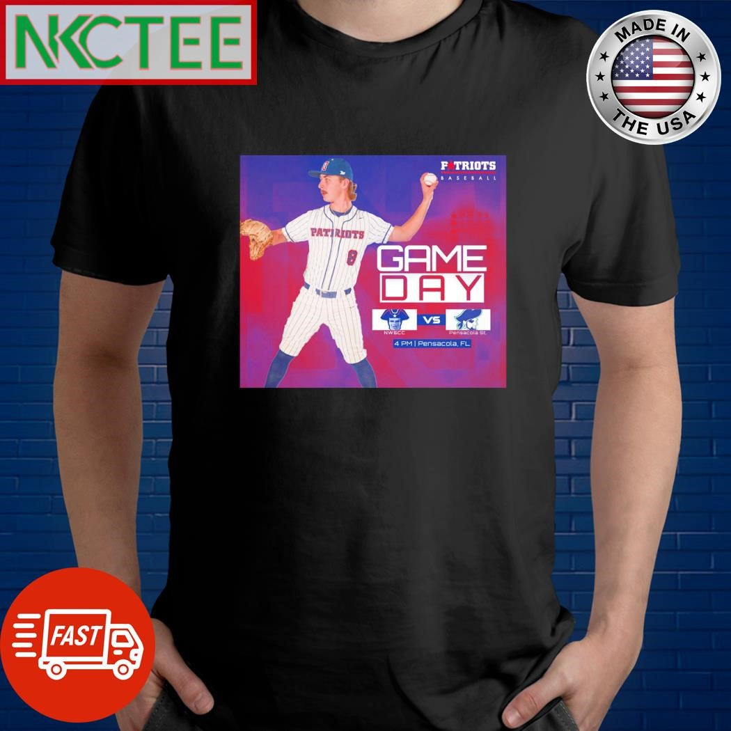 Best Northwest Shoals Patriots Baseball vs Pensacola St 4pm shirt Unisex T-shirt, Sweatshirt, Hoodie, Long Sleeve Tee - T-Shirt, Sweatshirt, Hoodie