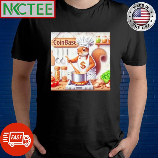 Best $Pnut is cooking shirt Unisex T-shirt, Sweatshirt, Hoodie, Long Sleeve Tee - T-Shirt, Sweatshirt, Hoodie