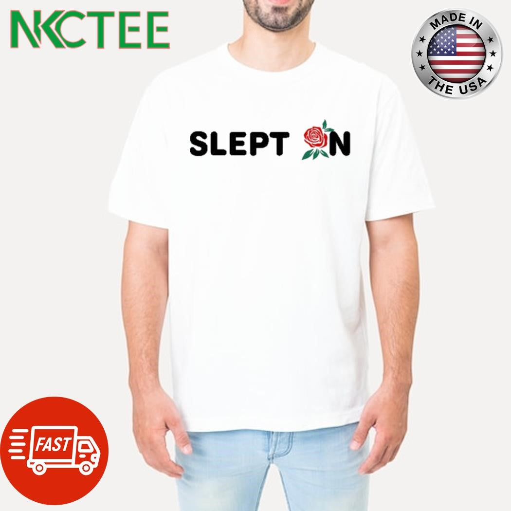 Best Ryan Clark Wearing Slept On Shirt Unisex T-shirt, Sweatshirt, Hoodie, Long Sleeve Tee - T-Shirt, Sweatshirt, Hoodie