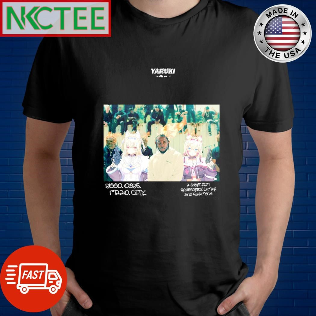 Best Yaruki gooo dogs mad city 2 short film by kendrick lamar and fuwamoco shirt Unisex T-shirt, Sweatshirt, Hoodie, Long Sleeve Tee - T-Shirt, Sweatshirt, Hoodie