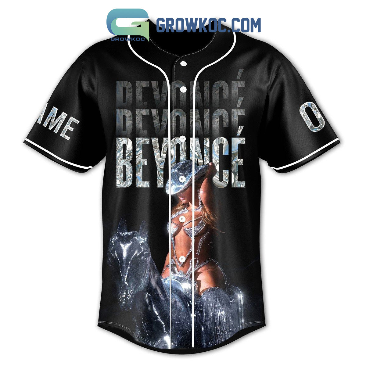 Beyonce It’s Not About Perfection It’s About Purpose Personalized Baseball Jersey baseball jersey product view 2
