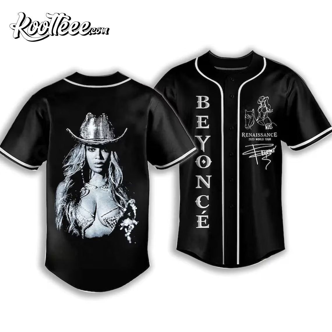 Beyonce Renaissance Baseball Jersey baseball jersey product view 1